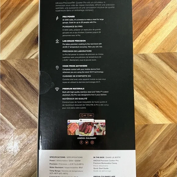 Anova Precision Cooker Pro - Picture 2 of 3